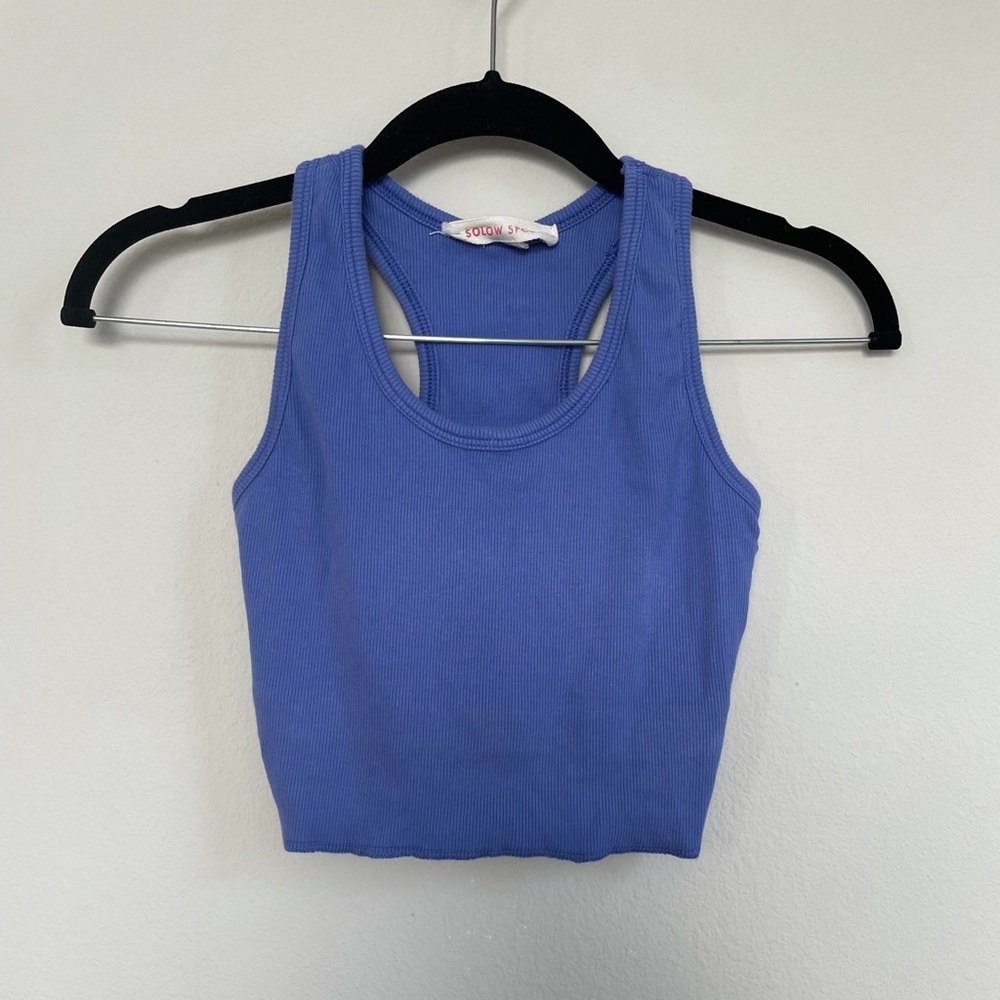 Women’s solow sport crop top small